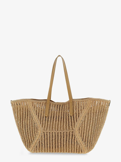 BC Duo raffia shoulder bag thumbnail