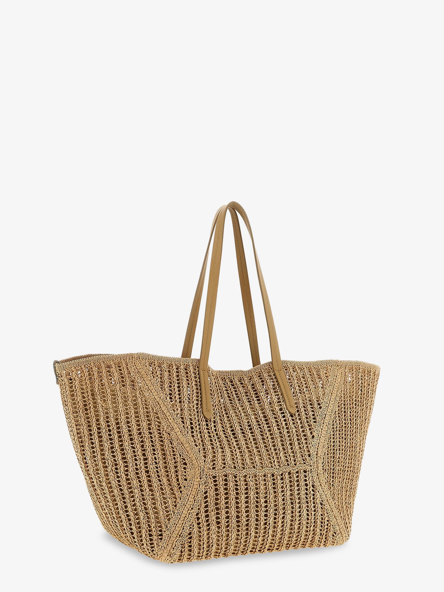 BC Duo raffia shoulder bag