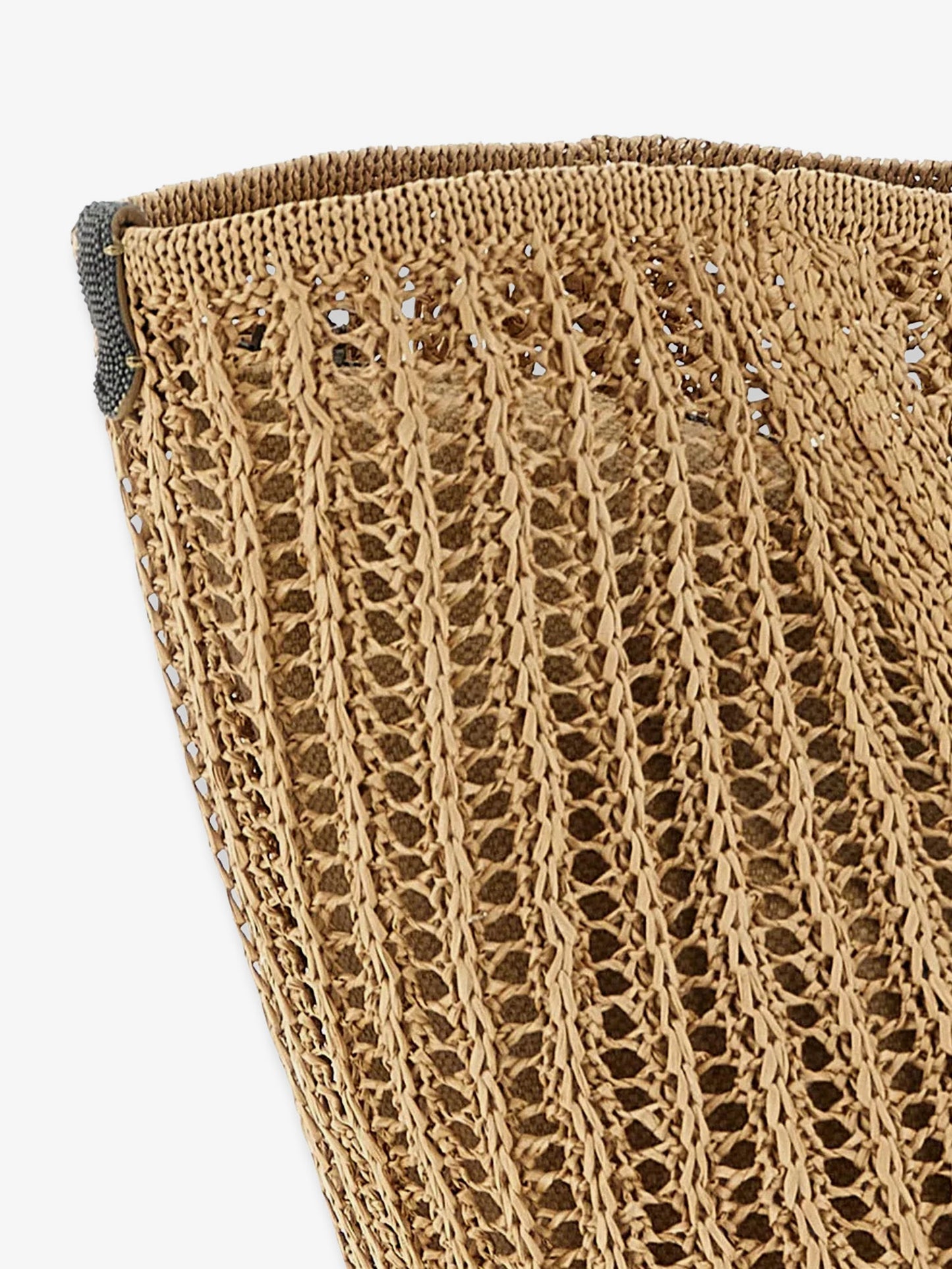 BC Duo raffia shoulder bag