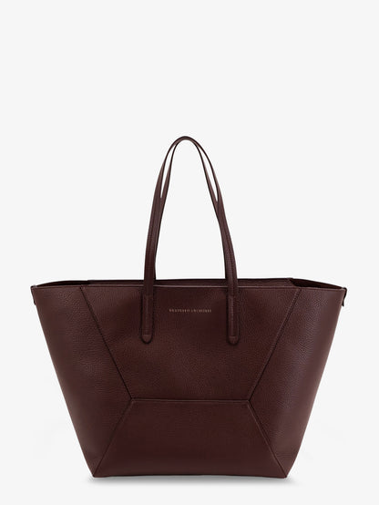 BC Duo hammered leather shoulder bag thumbnail