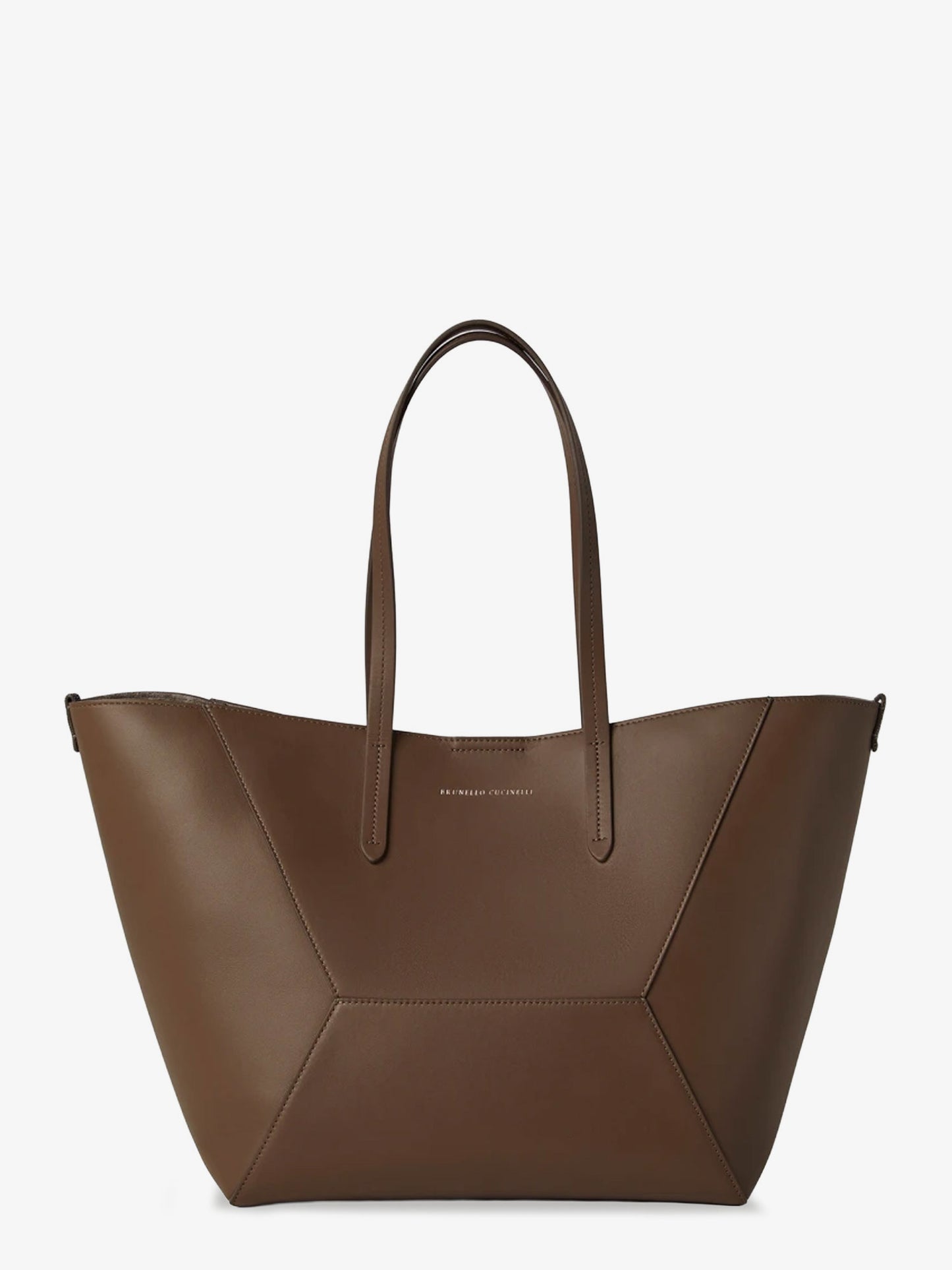 BC Duo hammered leather handbag