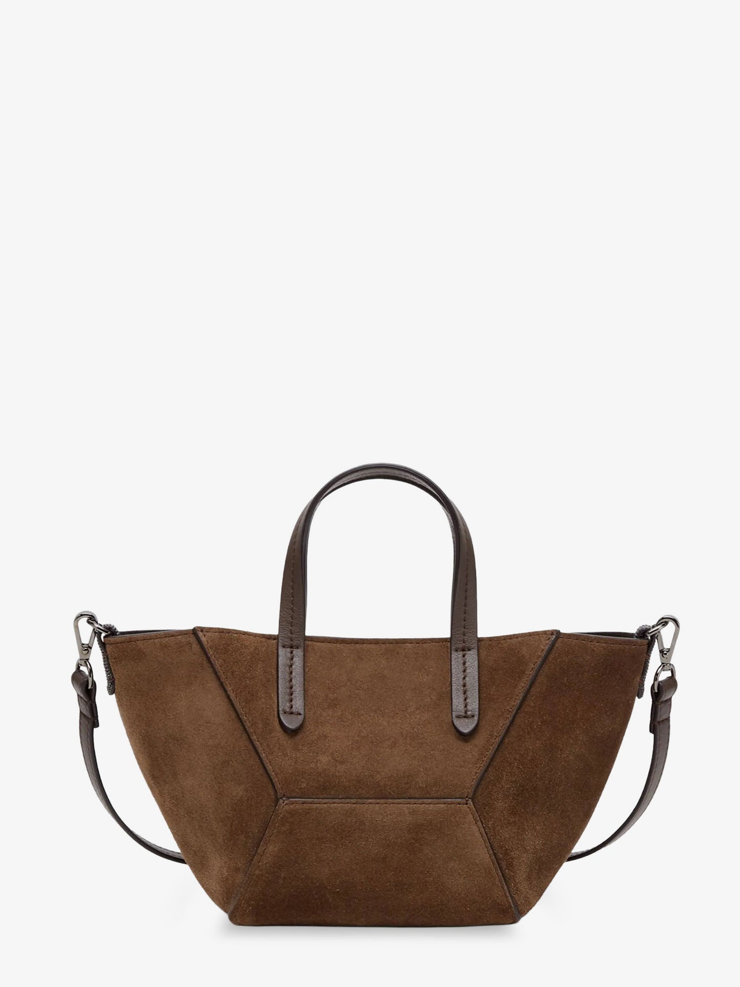 BC Duo Mini suede crossbody bag