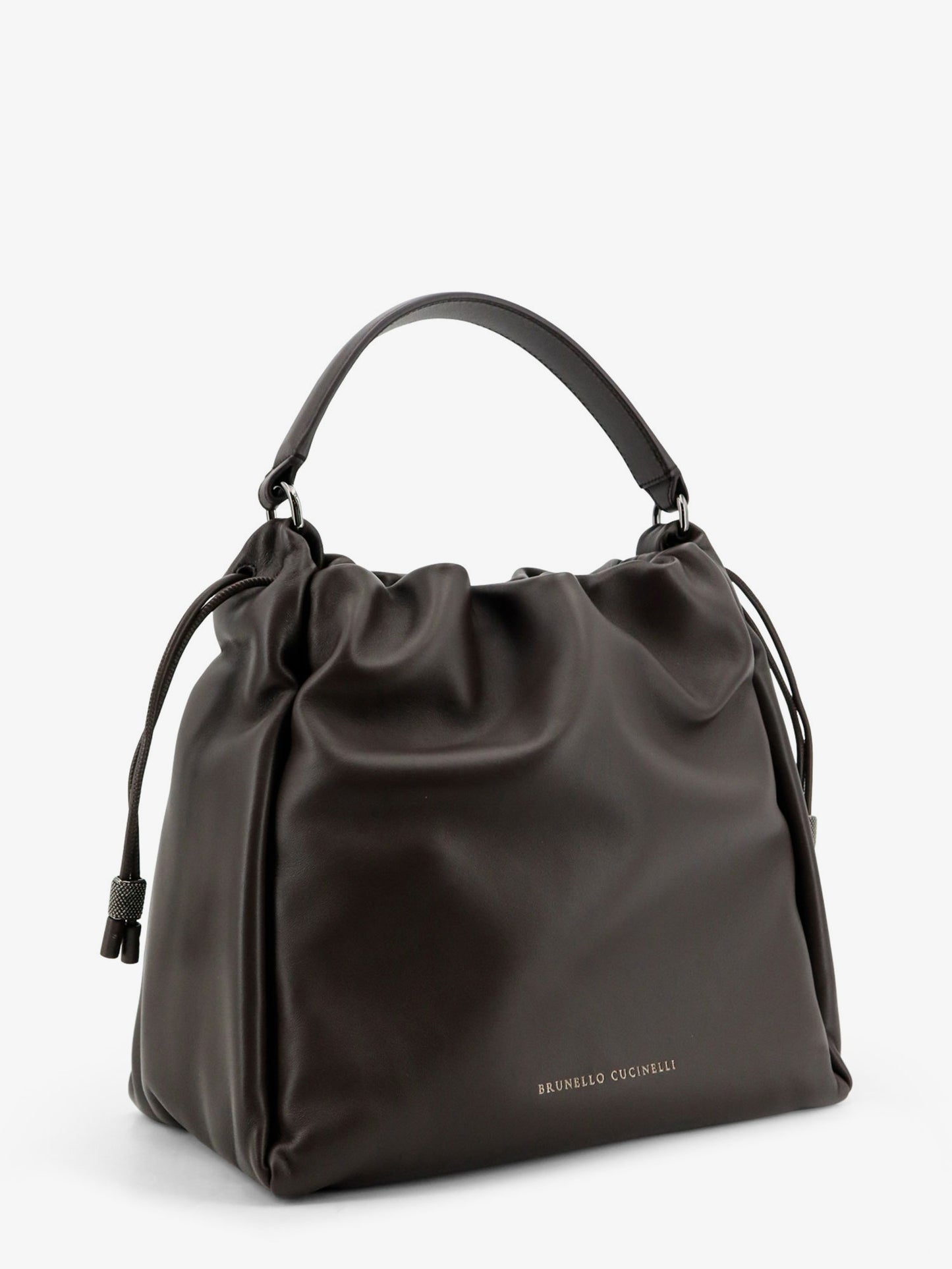 Bucket Mellow leather shoulder bag