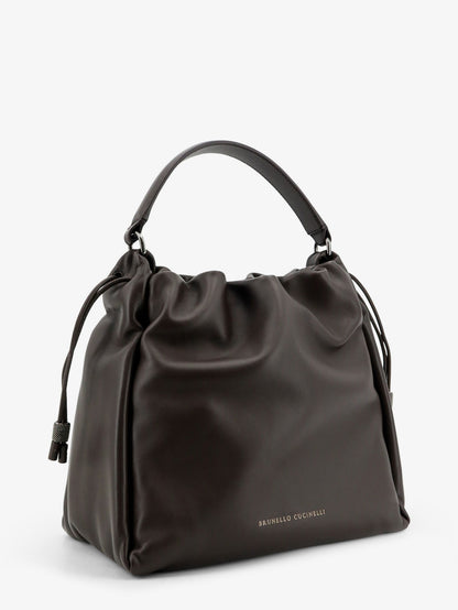 Bucket Mellow leather shoulder bag thumbnail