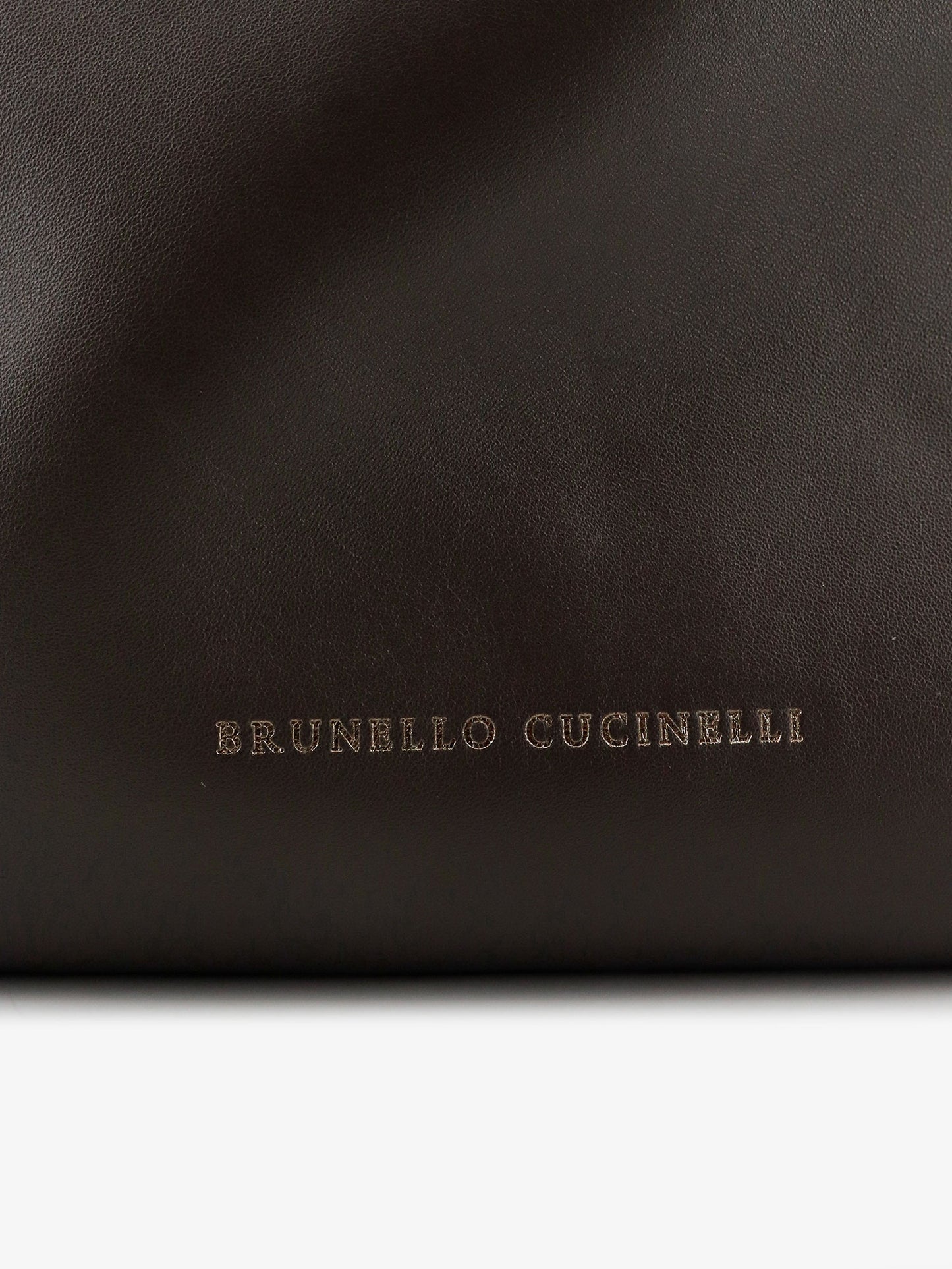 Bucket Mellow leather shoulder bag