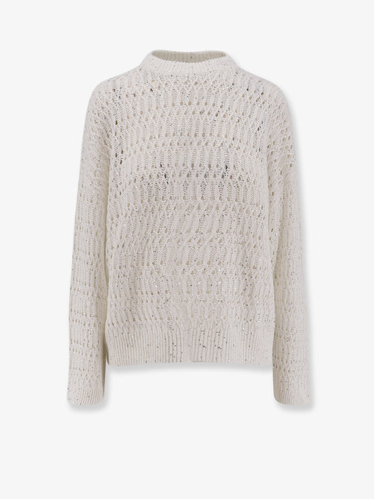 Linen blend sweater