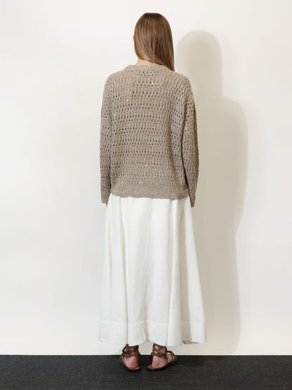 Silk and nylon sweater thumbnail