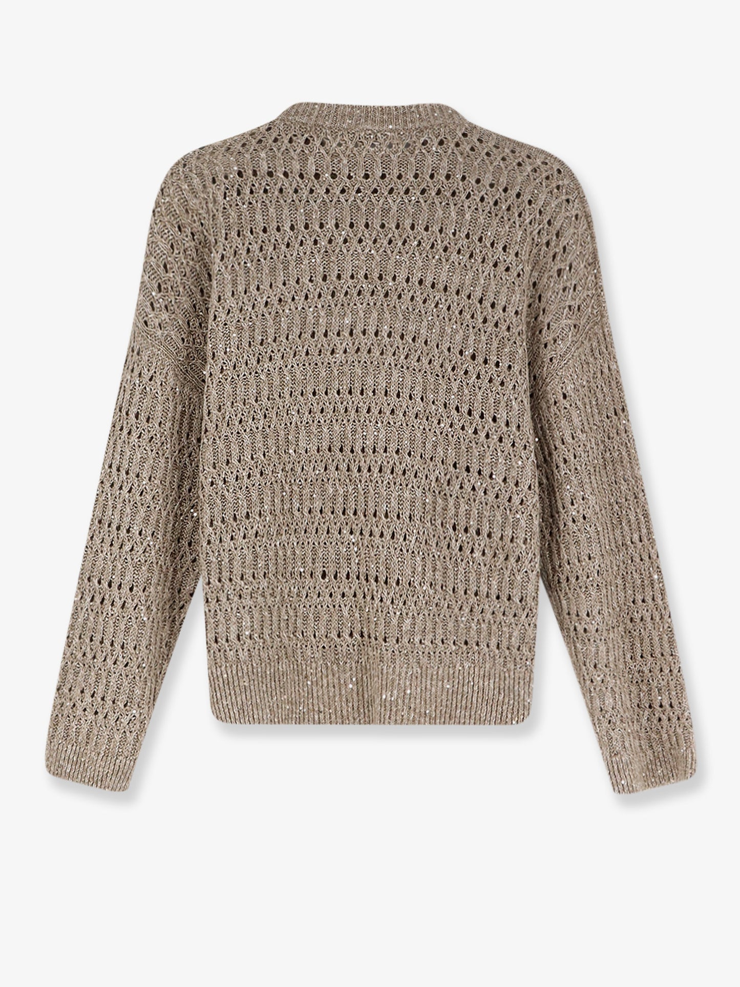 Silk and nylon sweater