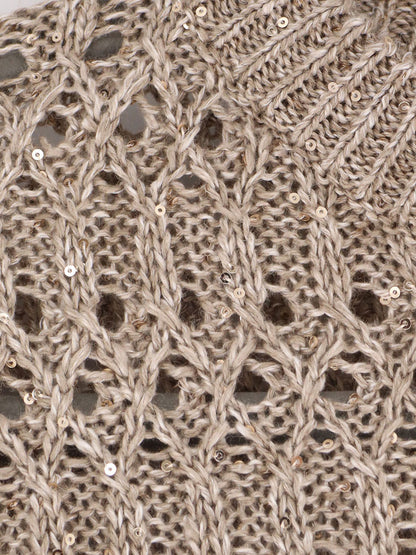 Silk and nylon sweater thumbnail