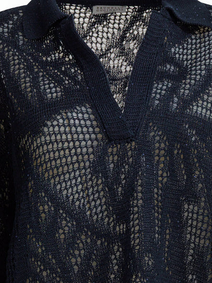 Linen and cotton sweater thumbnail