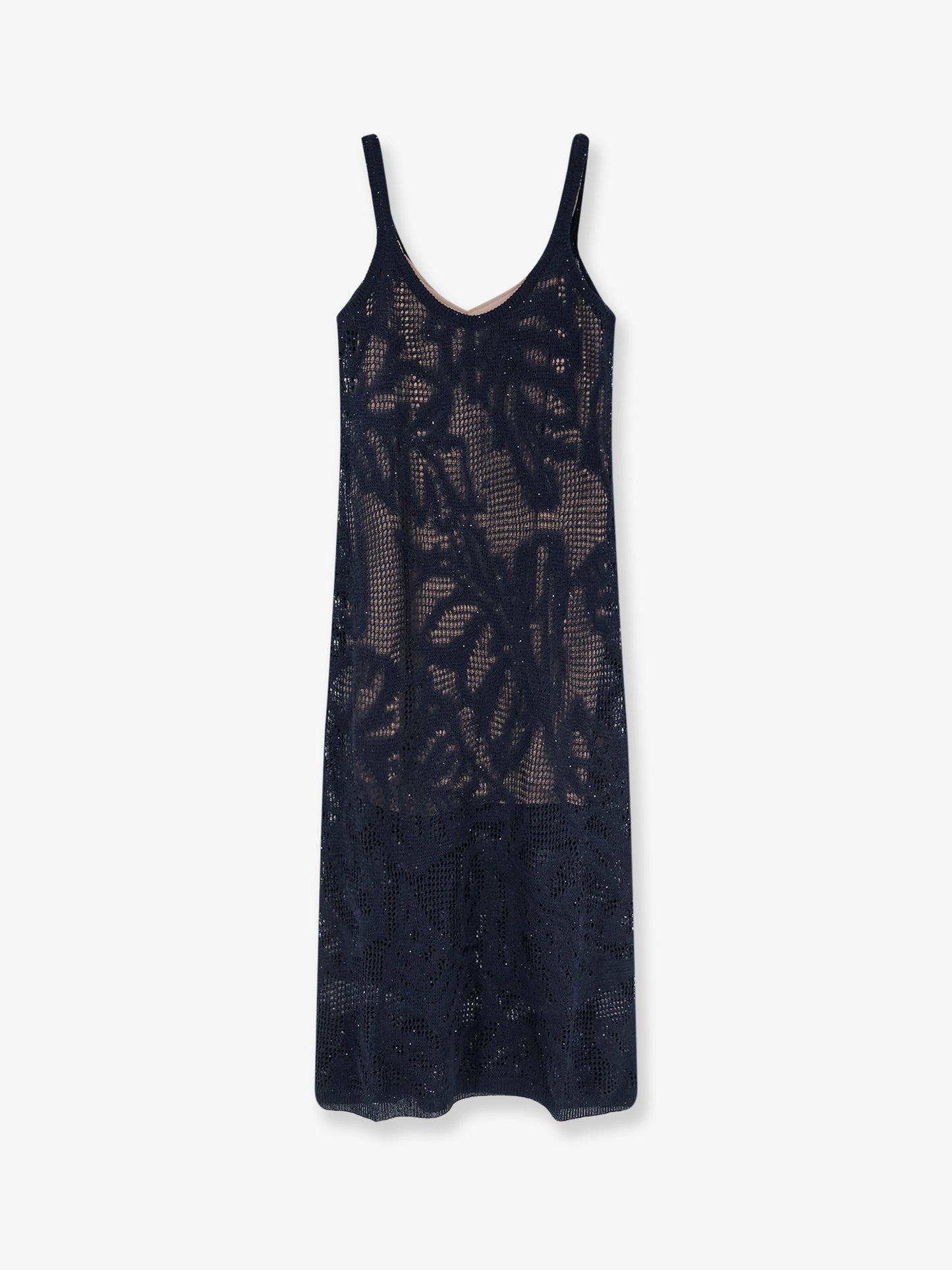 Vestito in lino e cotone