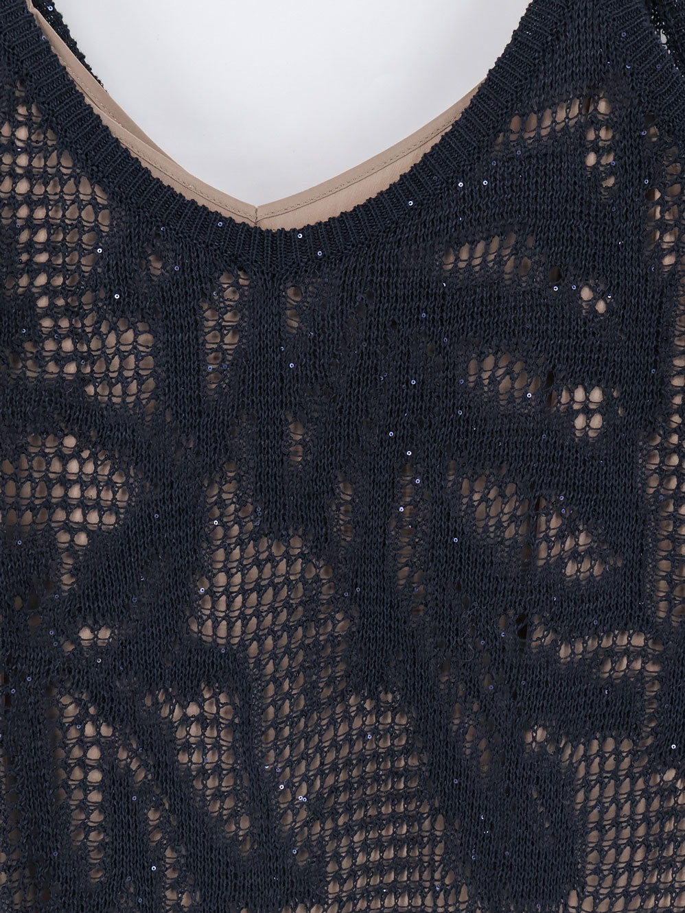 Vestito in lino e cotone