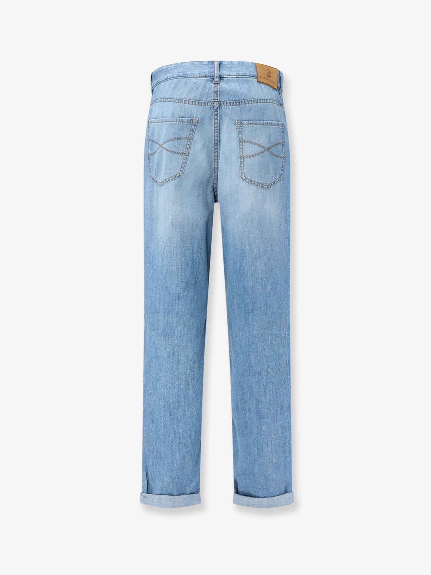 Blue denim jeans