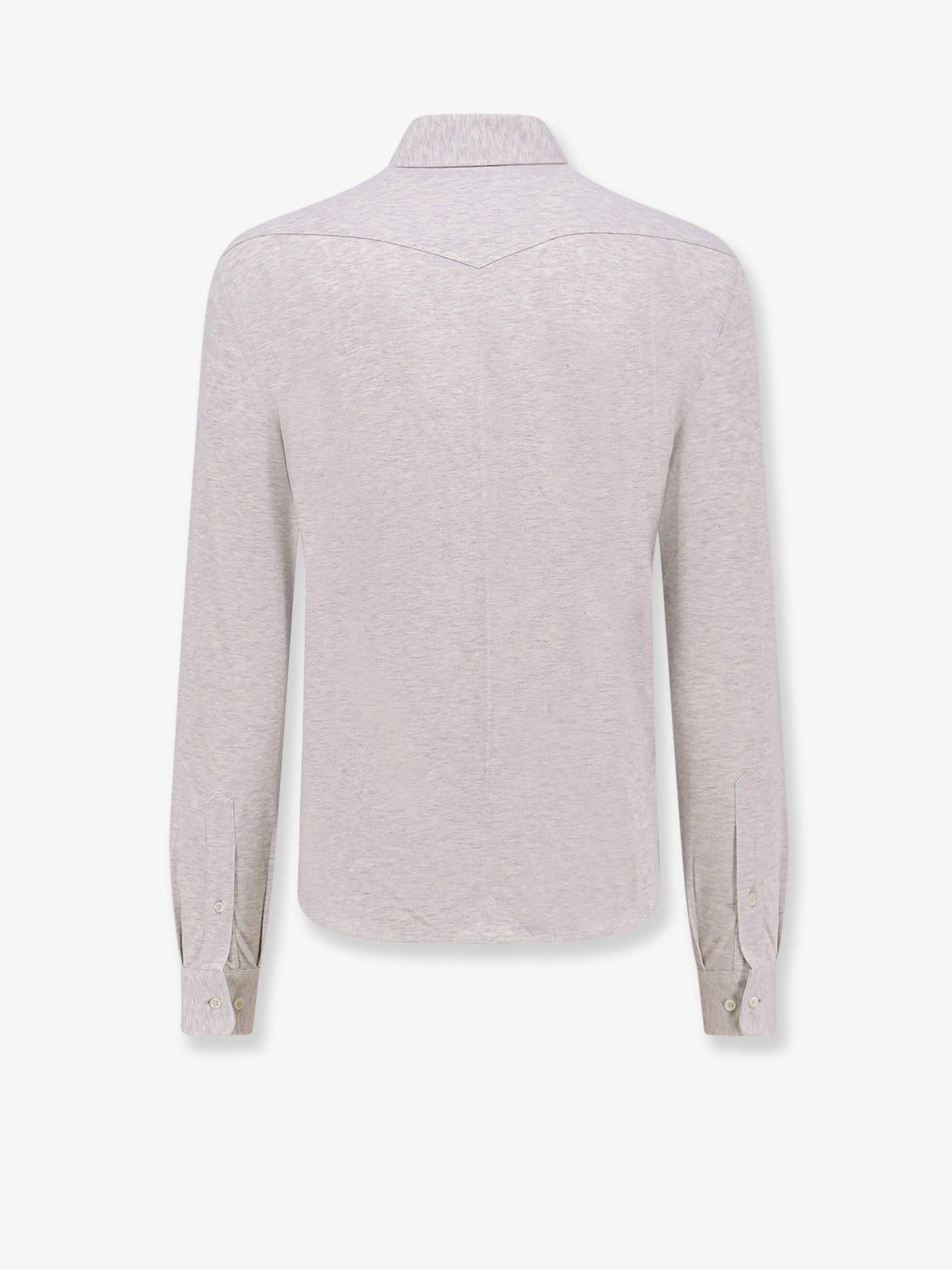 Leisure-fit cotton shirt