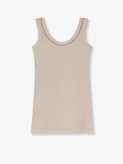 Stretch cotton tank top thumbnail