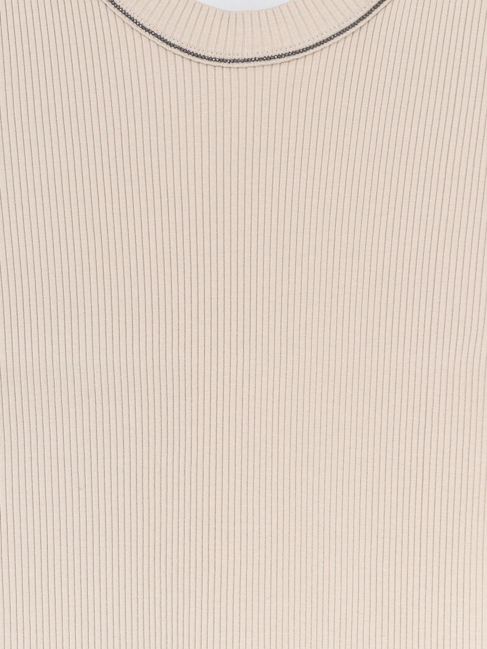 Stretch cotton tank top