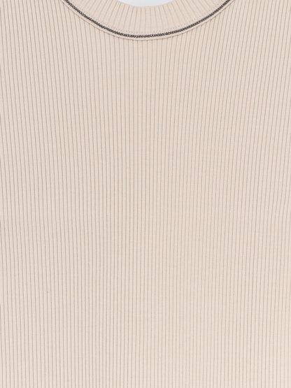 Stretch cotton tank top thumbnail