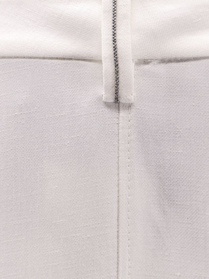 Viscose and linen skirt thumbnail