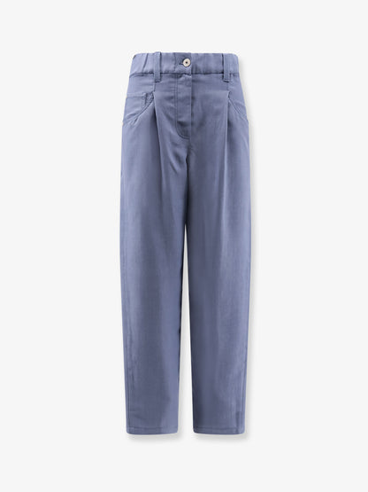 Viscose and linen trousers thumbnail