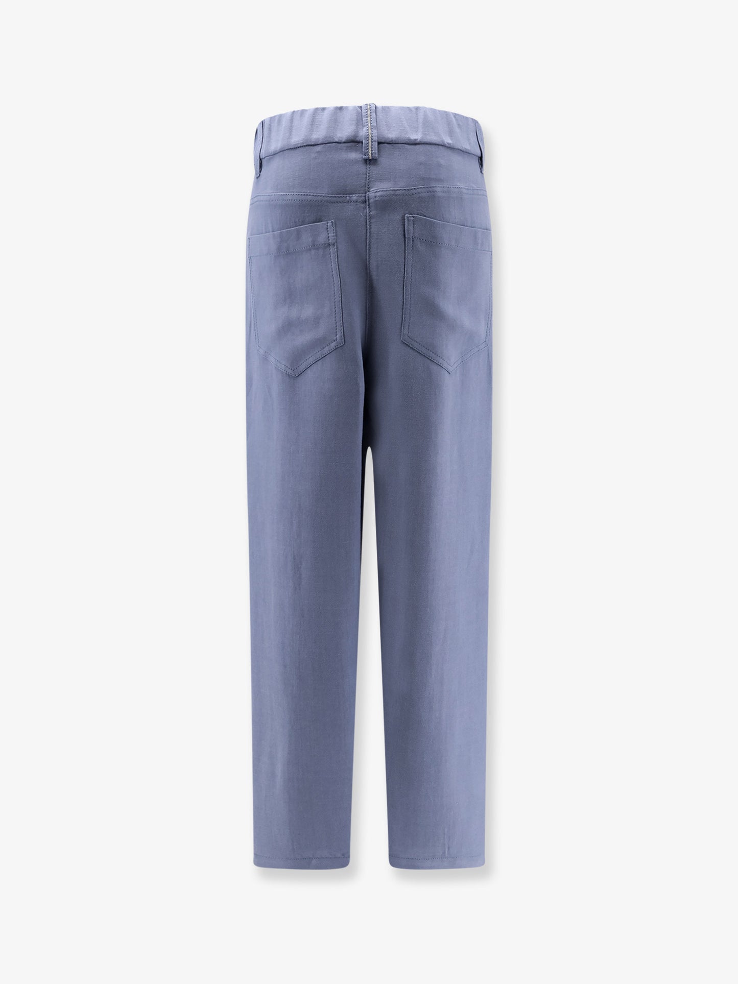 Viscose and linen trousers