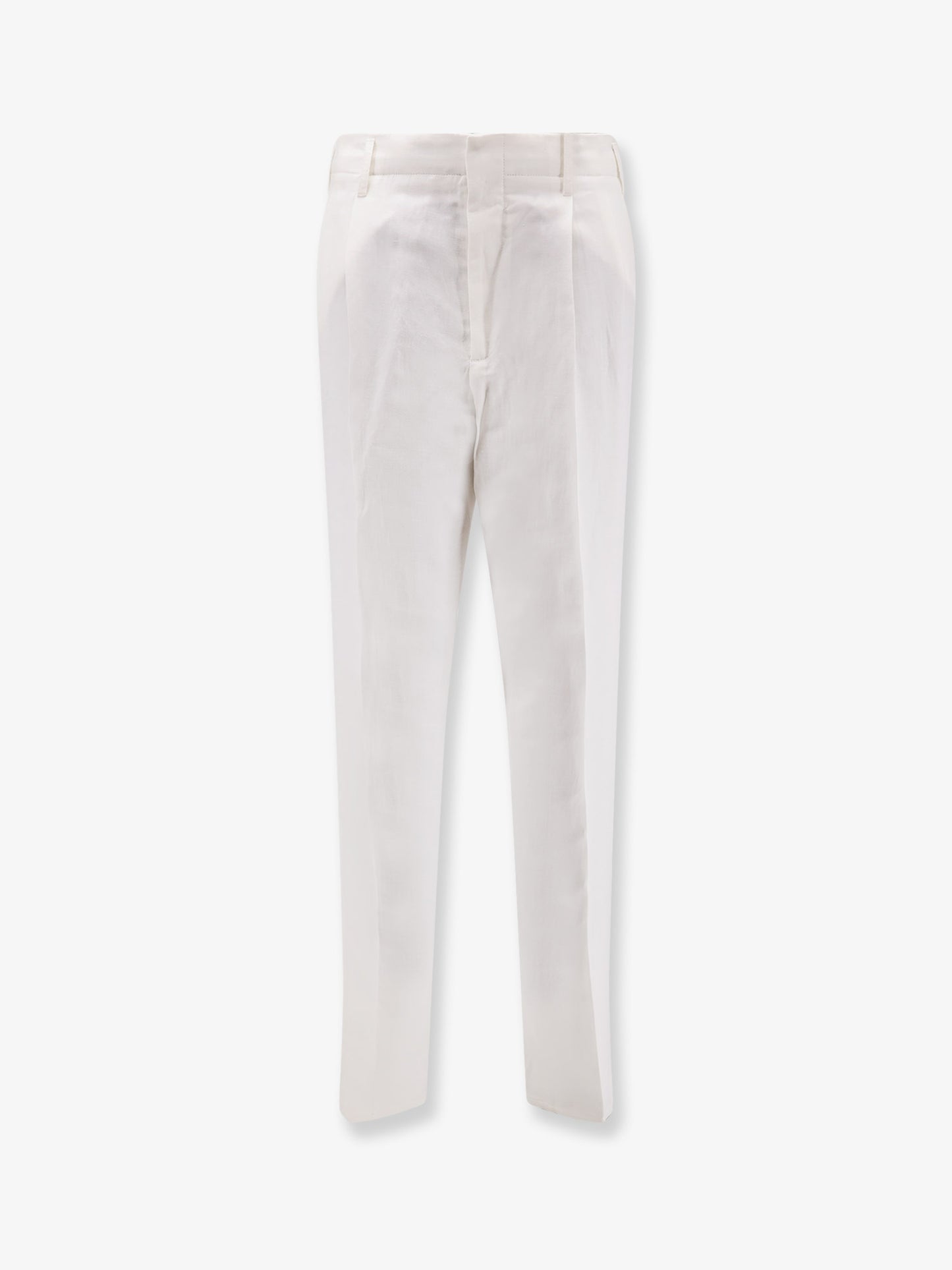Linen and cotton trousers