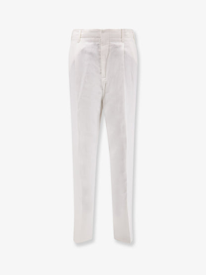Linen and cotton trousers thumbnail