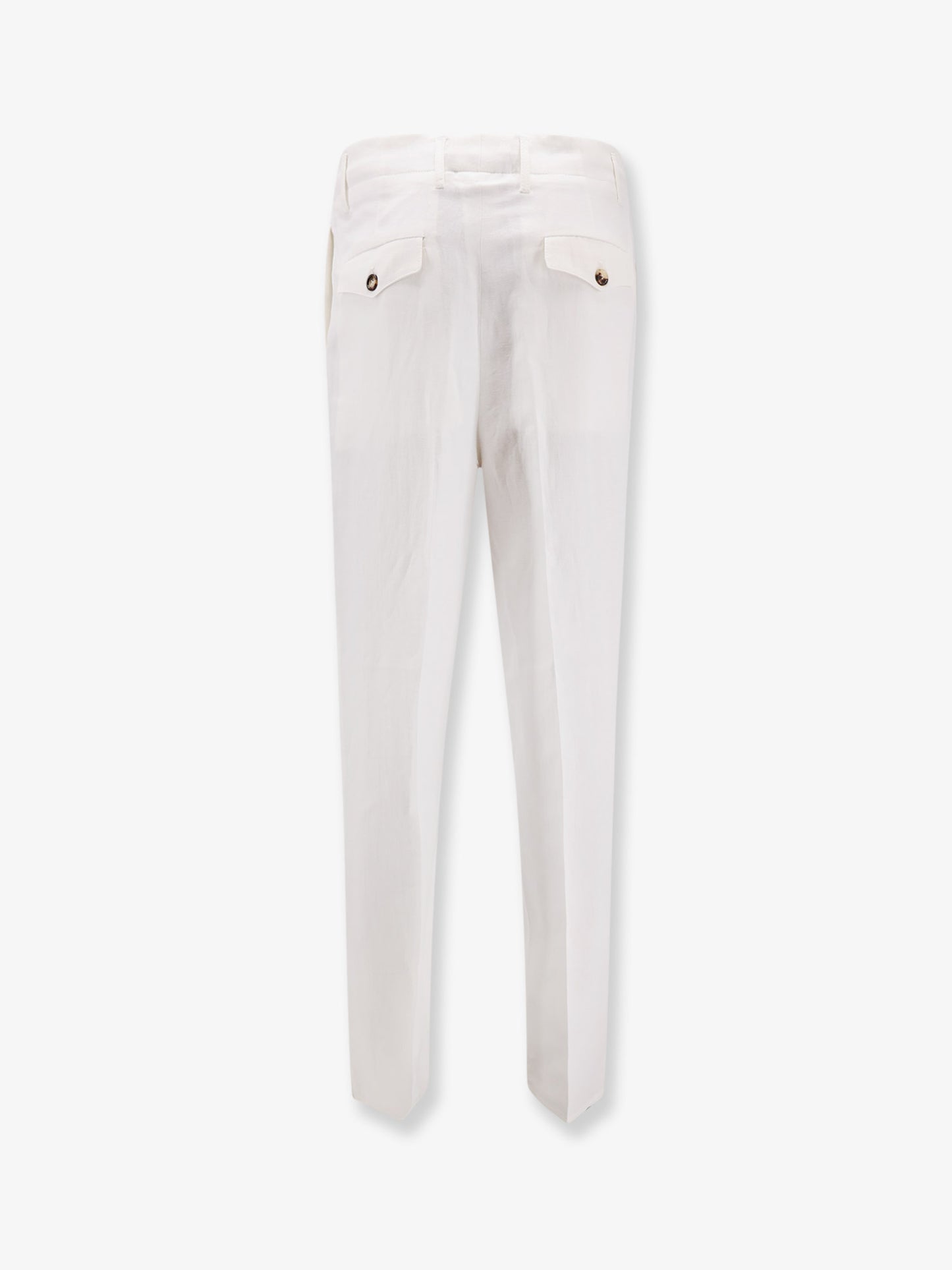 Linen and cotton trousers