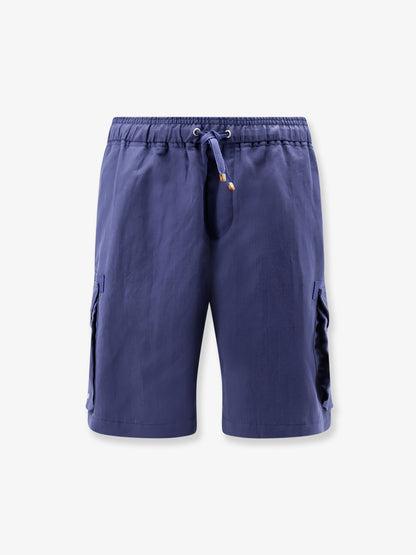 Linen and cotton shorts thumbnail