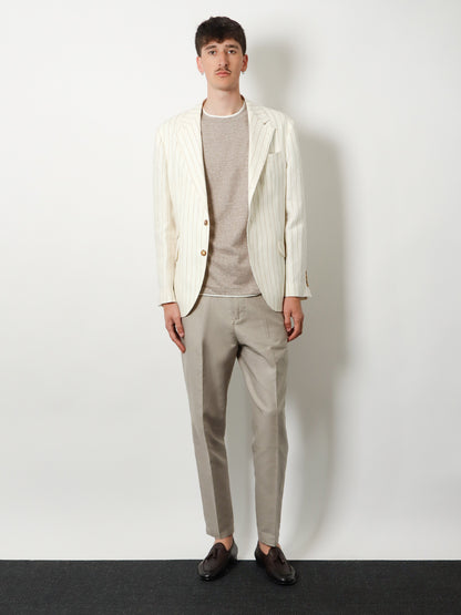 Pantaloni in cotone e lino thumbnail