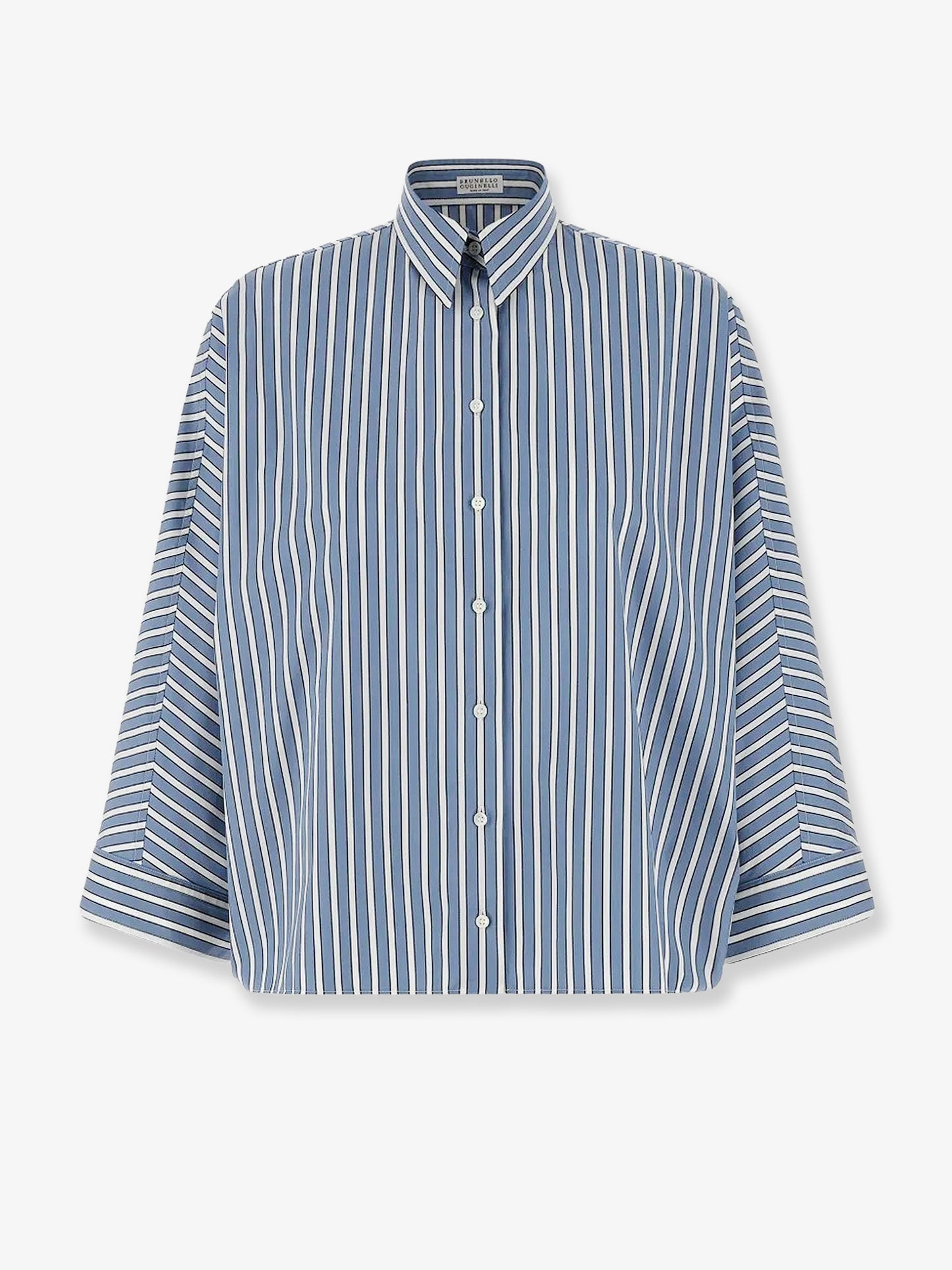 Striped cotton shirt