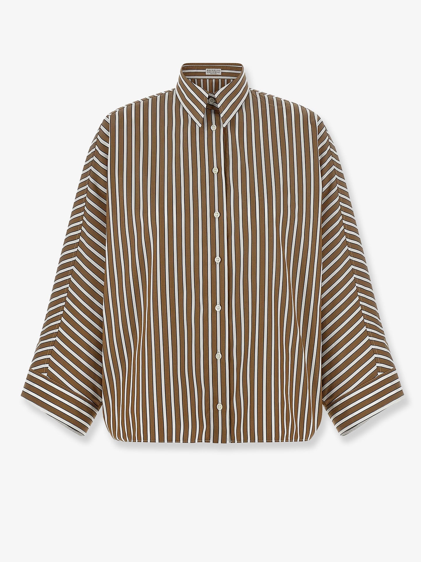 Striped cotton shirt