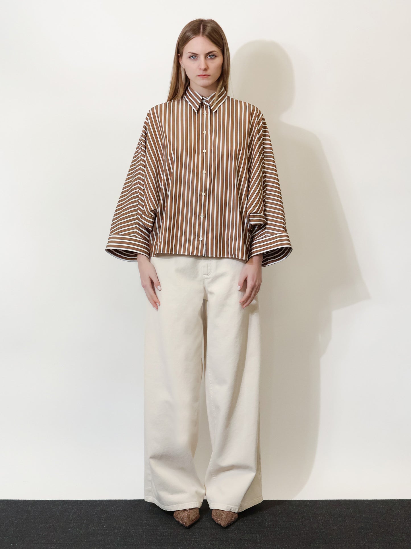 Striped cotton shirt