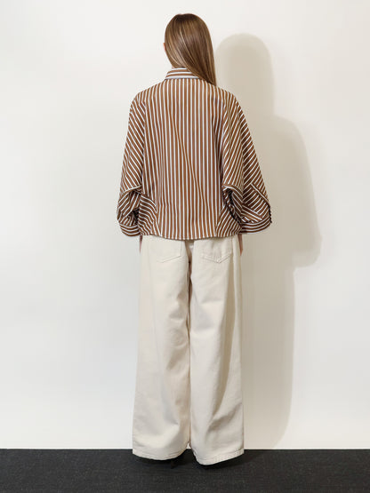 Striped cotton shirt thumbnail