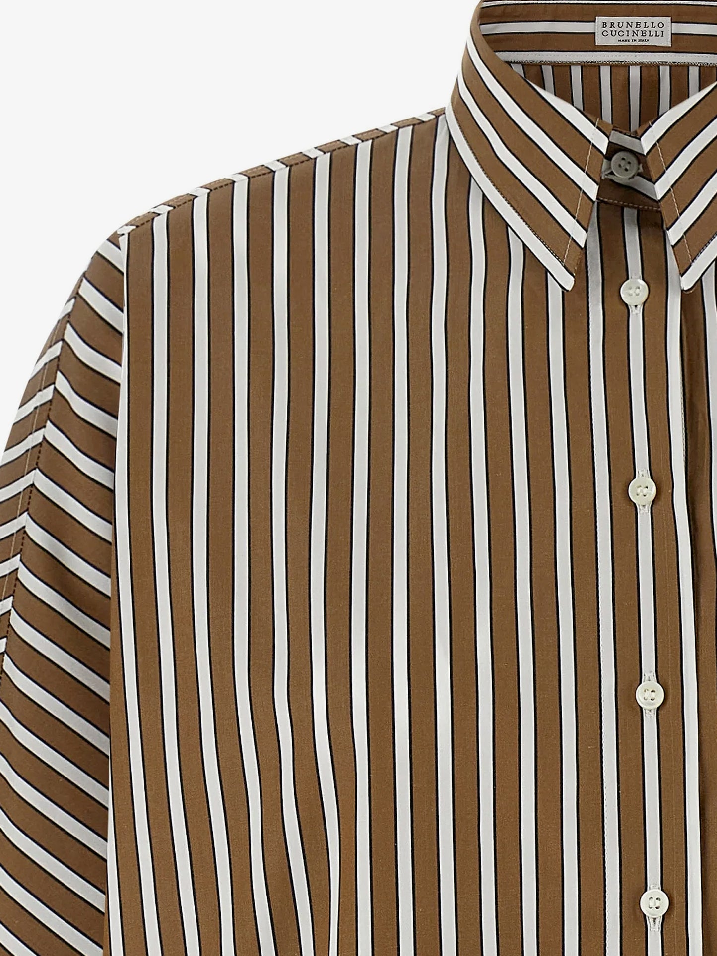 Striped cotton shirt