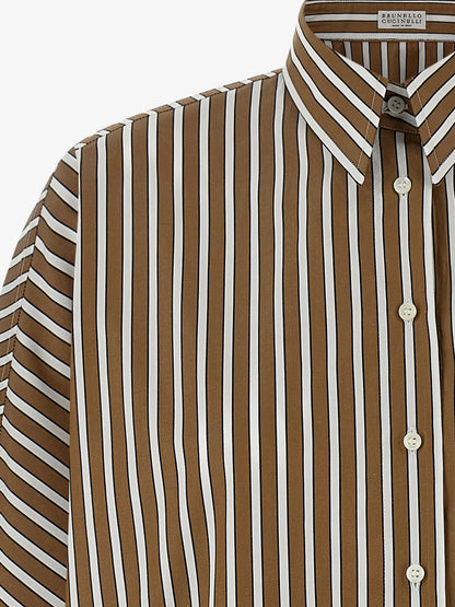 Striped cotton shirt thumbnail