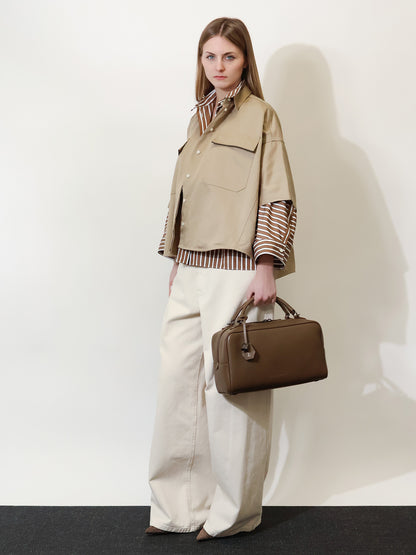 Linen and cotton blend shirt thumbnail