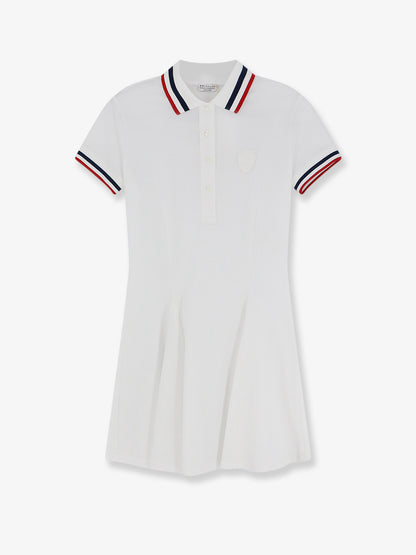 Stretch cotton piquet mini dress thumbnail