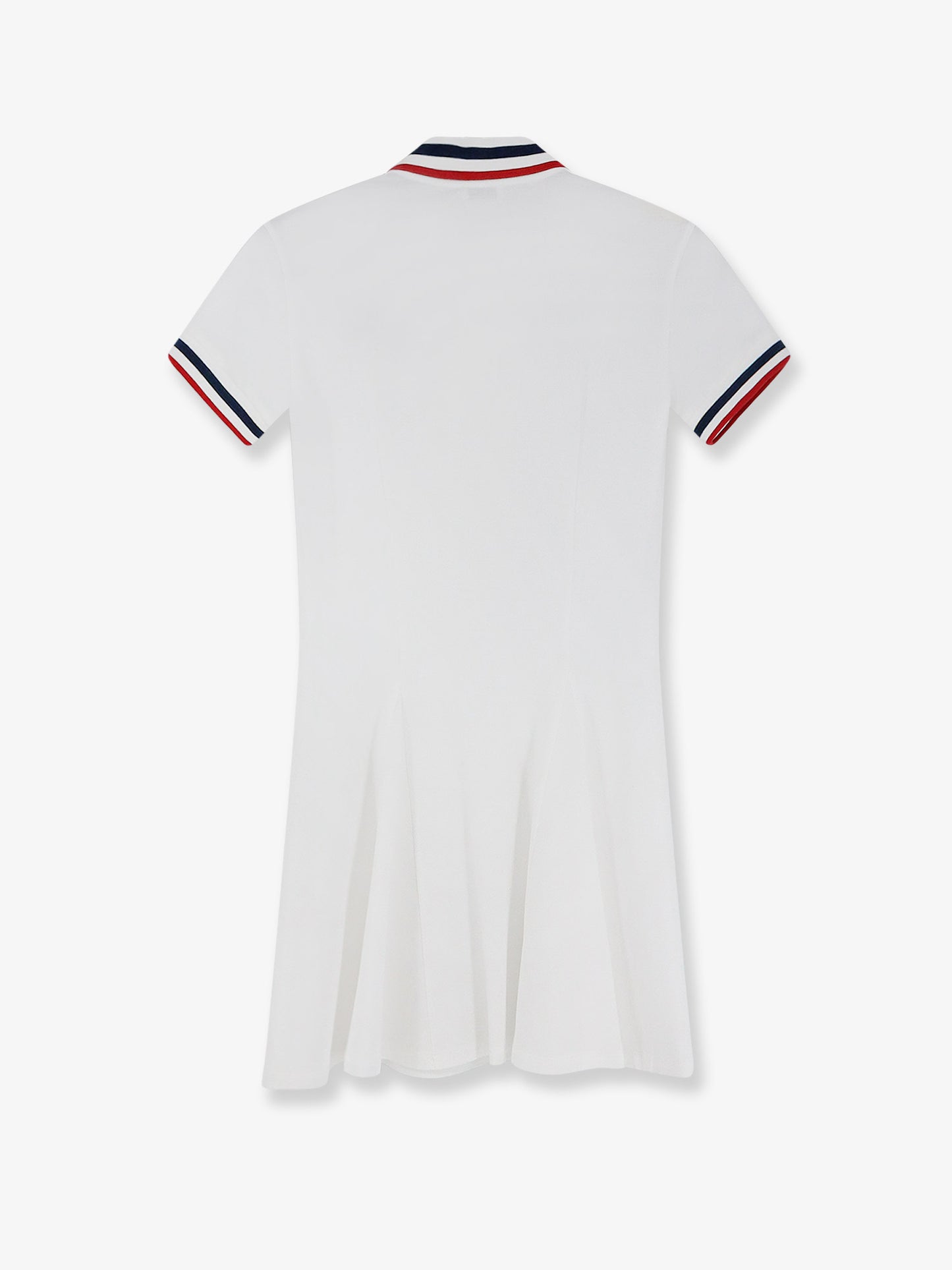 Stretch cotton piquet mini dress
