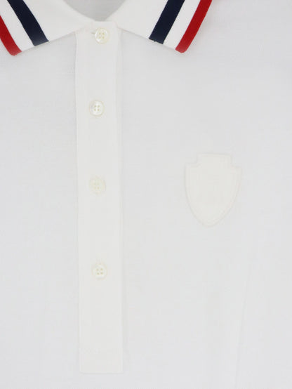 Stretch cotton piquet mini dress thumbnail