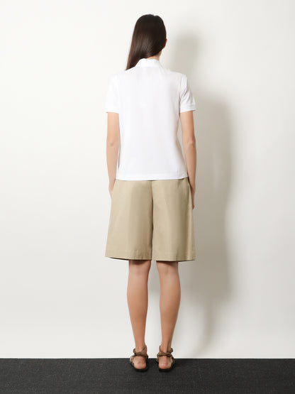 Cotton blend polo shirt thumbnail