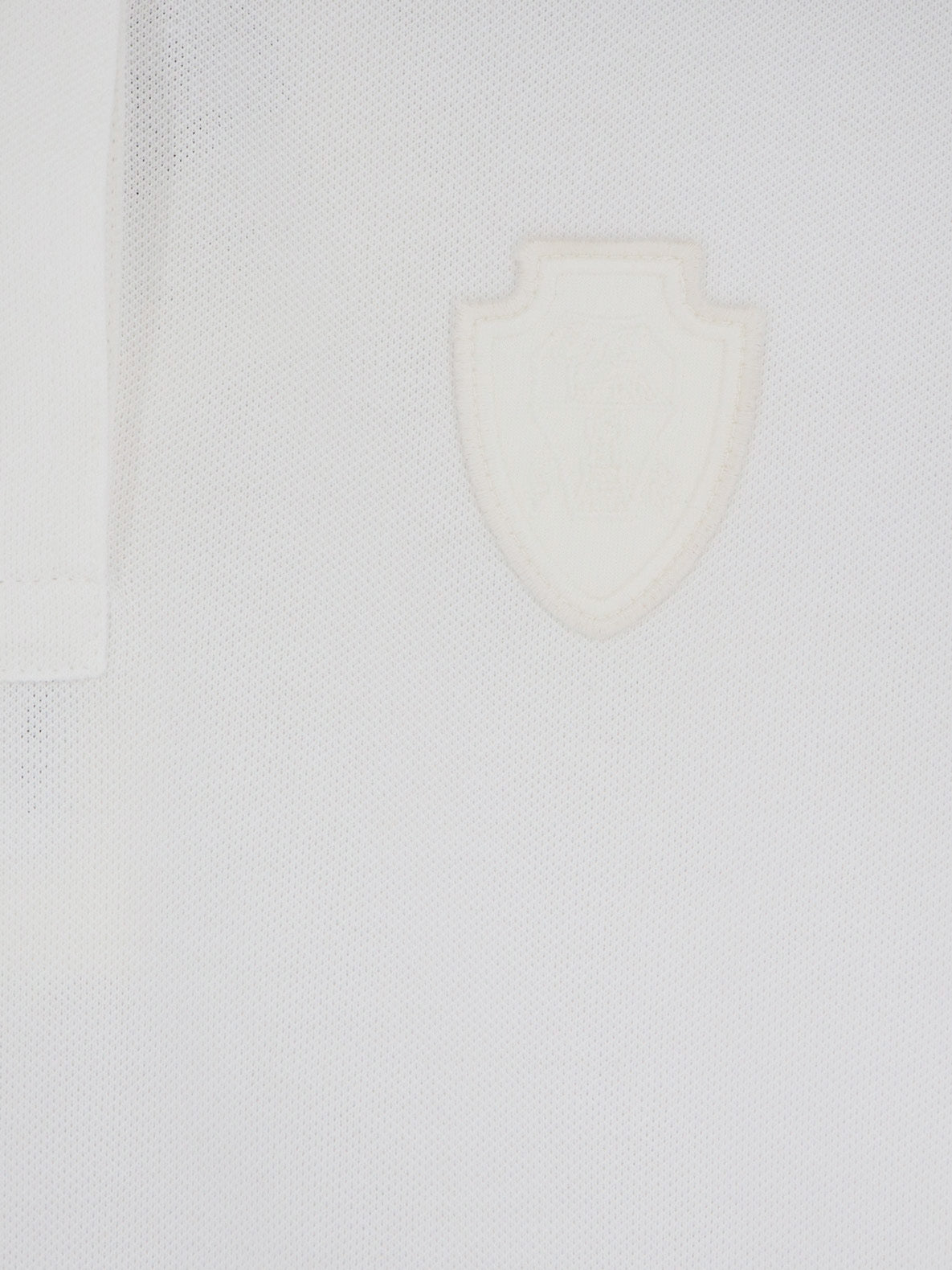 Cotton blend polo shirt