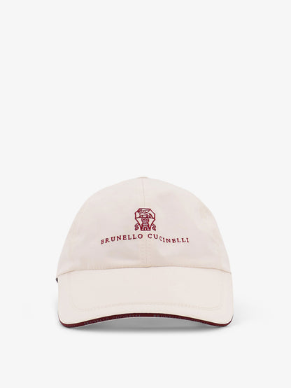 Nylon hat with embroidered logo on the front thumbnail