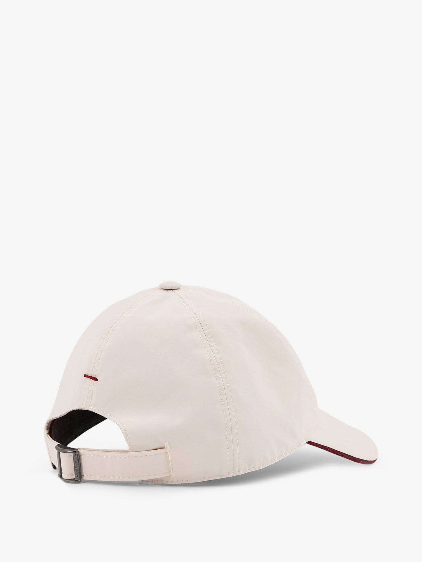 Nylon hat with embroidered logo on the front
