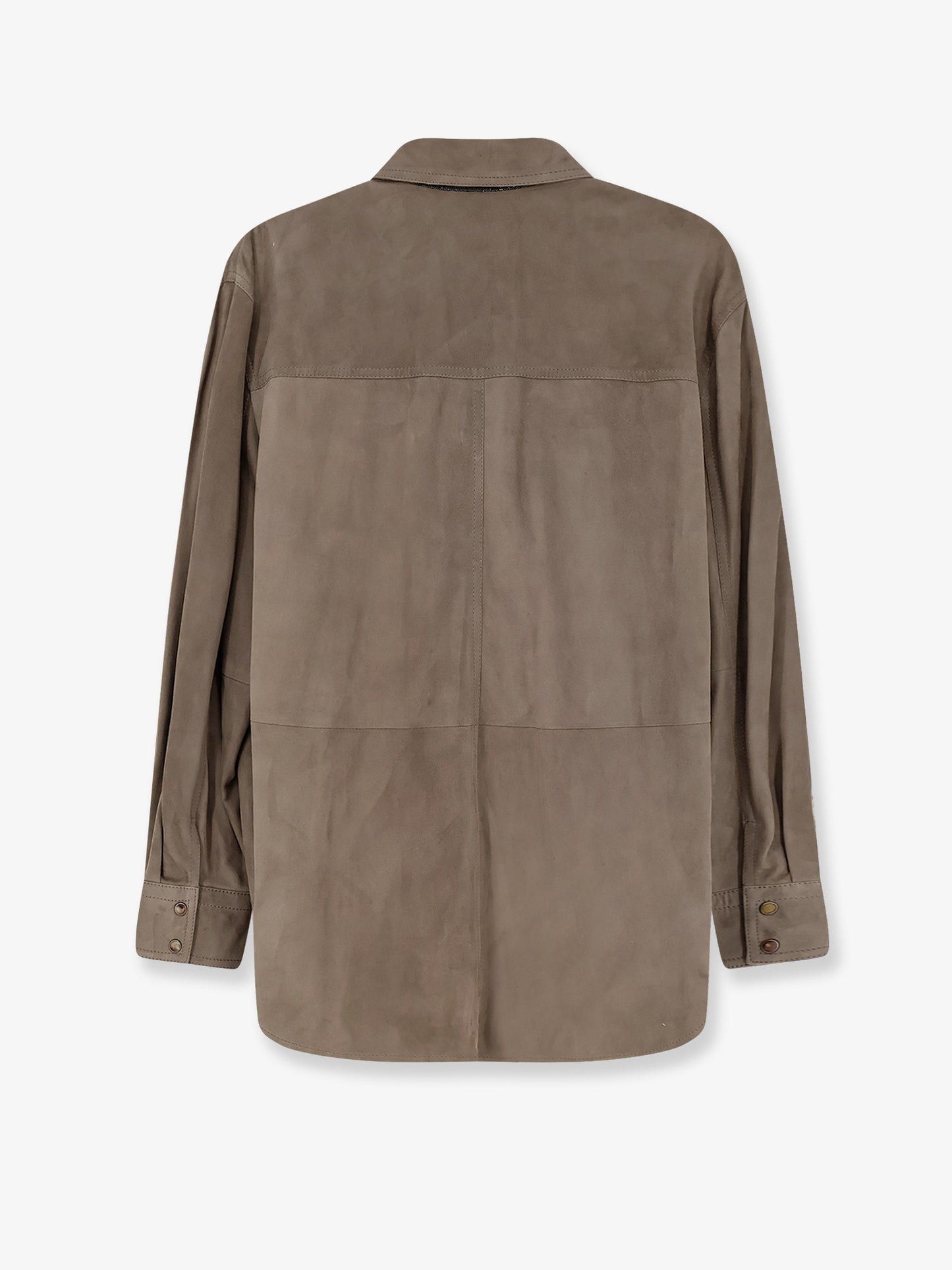 Suede shirt