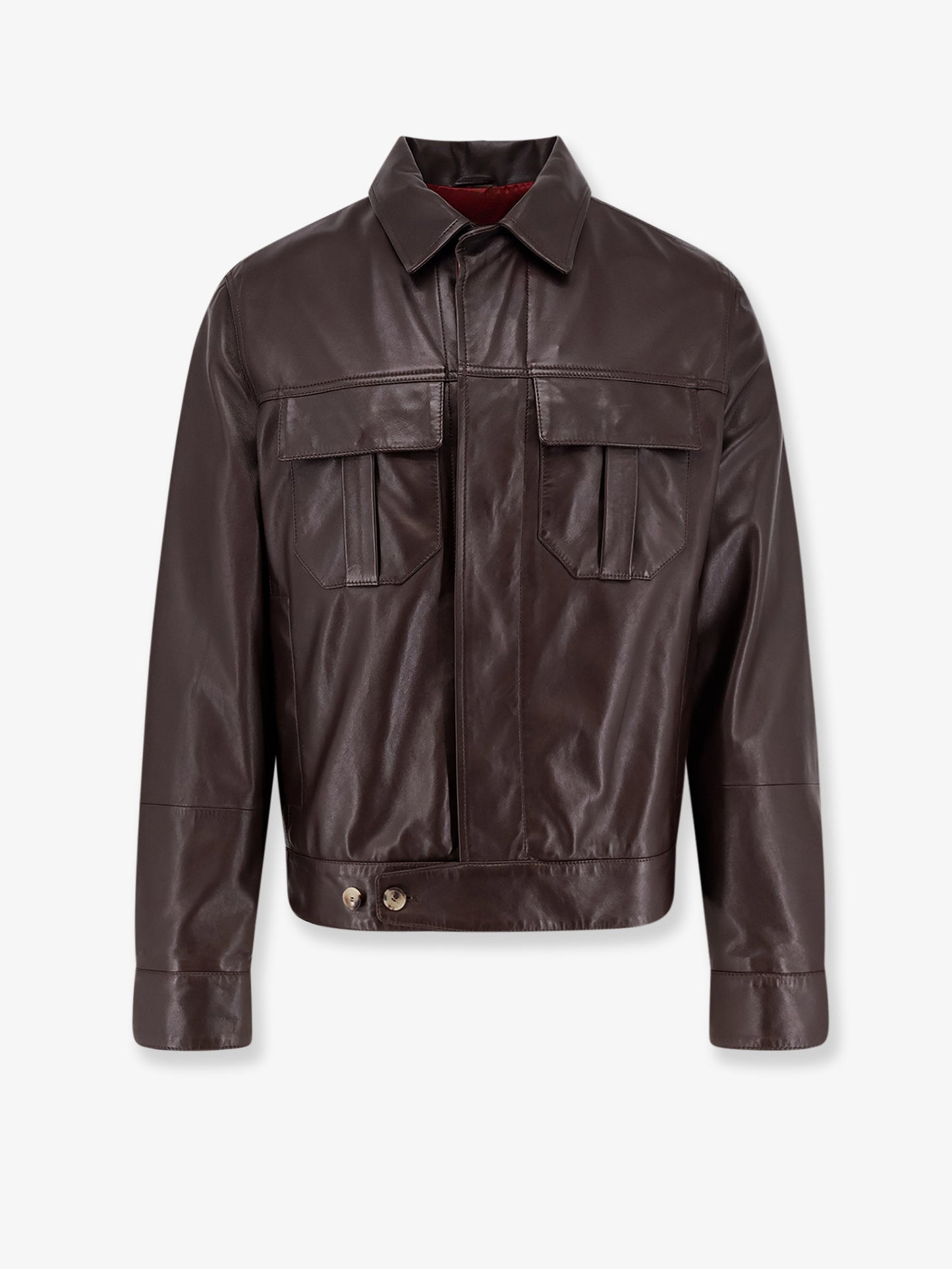 Leather Jacket with pockets