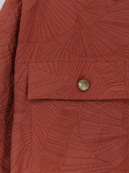 Cotton blend shirt with embroidery thumbnail