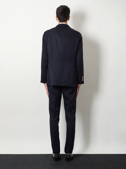 Silk and linen blazer thumbnail