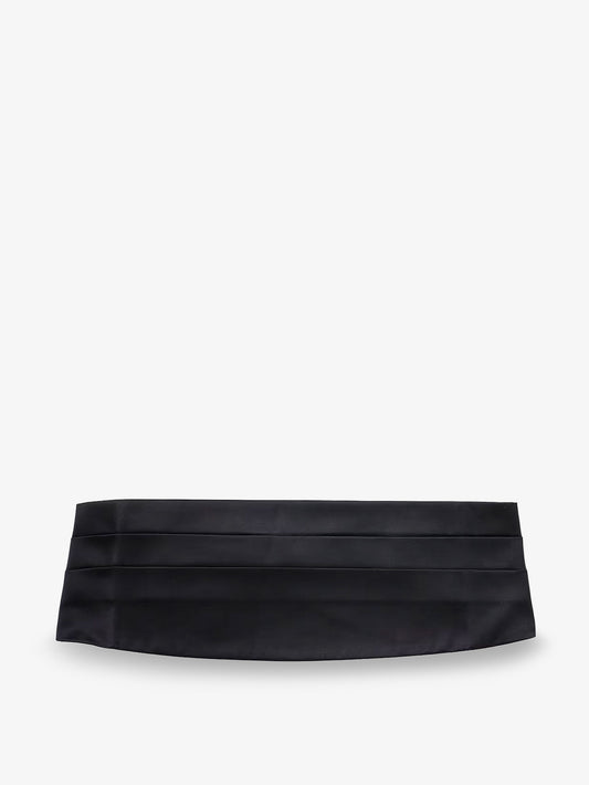 Cotton and silk cummerbund