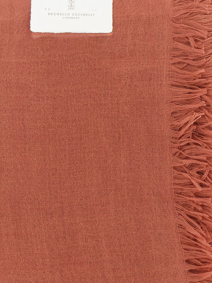 Cashmere and silk scarf thumbnail