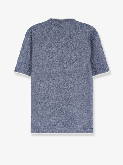 T-shirt in misto lino e cotone thumbnail